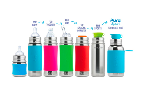 Pura Kiki bottles