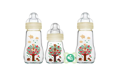 Mam glass feeding bottles